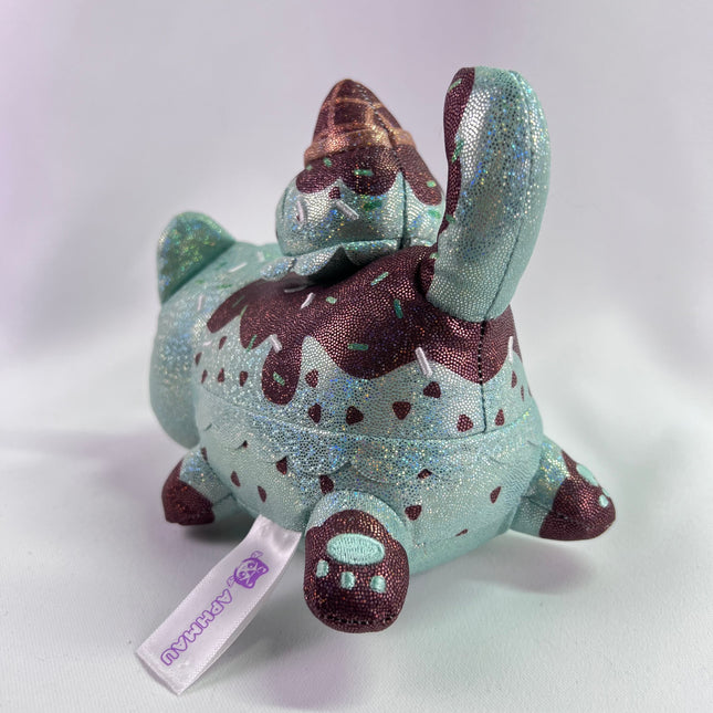 Aphmau MeeMeows 6” Mint Chip Ice Cream Cat, Glitter Edition, Ice Cream, Limited Edition (6 inch): Orphan