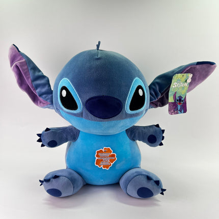 Disney Classics 14” Stitch Weighted Microfiber Plush: New With Tags - Ear Tag Damaged
