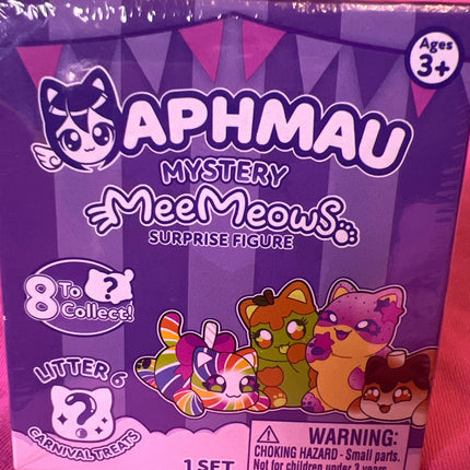 Aphmau MeeMeow Surprise Figure, Carnival Treats, Litter 6: Open Box