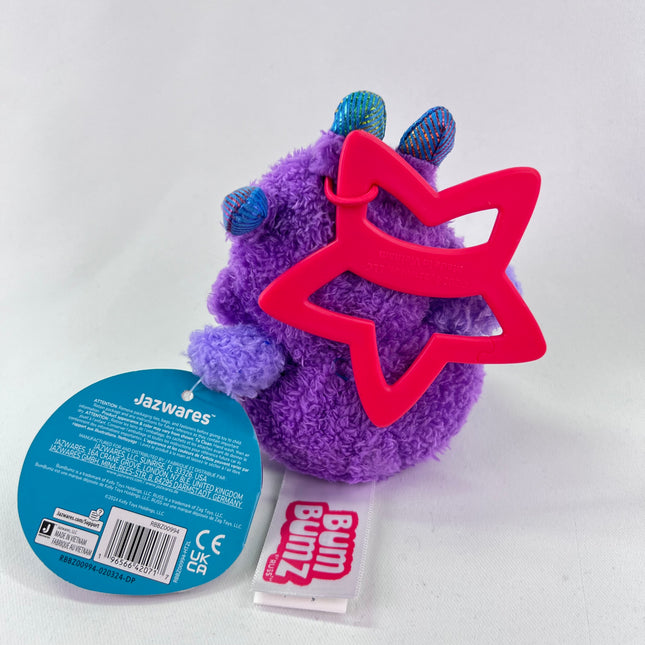 Bum Bumz 4” Major, Cosmic Bumz, Purple Alien: NWT