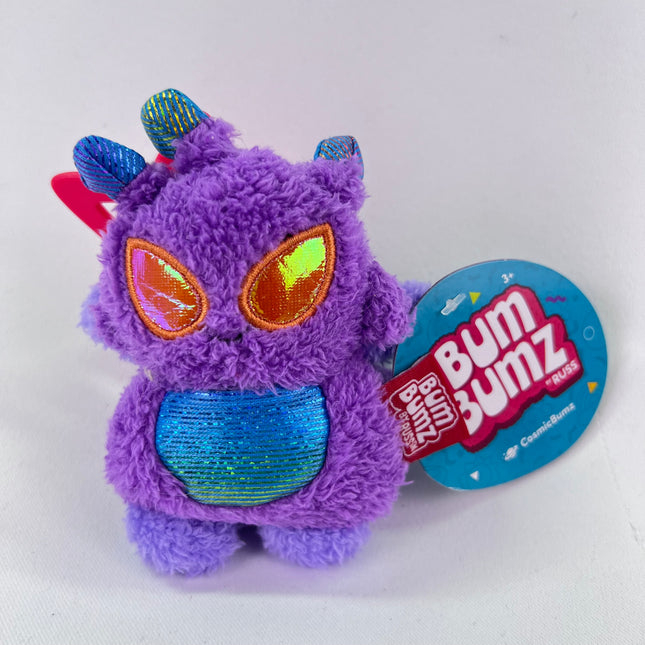 Bum Bumz 4” Major, Cosmic Bumz, Purple Alien: NWT