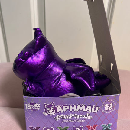 Aphmau MeeMeow 6” Amethyst Dragon Cat, Gemstone Dragons, Limited Edition: Open Box