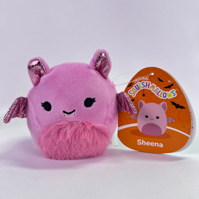 Squishmallows 4”, Sheena, Pink Bat