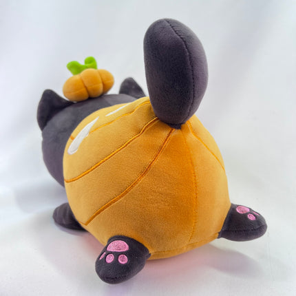 Aphmau Inspired 10” Pumpkin Head Cat, Halloween (10 inch): Orphan