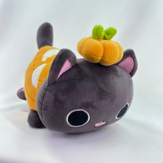 Aphmau Inspired 10” Pumpkin Head Cat, Halloween (10 inch): Orphan