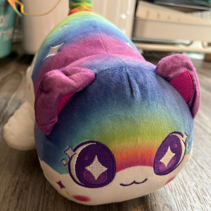 Aphmau MeeMeow 11” Rainbow Cat, Celestial: Orphan