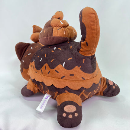 Aphmau MeeMeows 11” Chocolate Ice Cream Cat, Ice Cream, Limited Edition (11 inch): Orphan