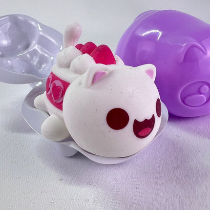 Aphmau MeeMeows Mystery Squishy Figure, Strawberry Shortcake Ice Cream Cat: Open Box