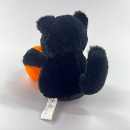 Oriental Trading Co 5” Black Cat with Jack-O-Lantern: Orphan