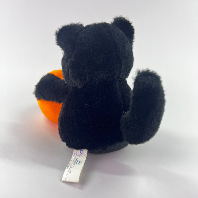 Oriental Trading Co 5” Black Cat with Jack-O-Lantern: Orphan