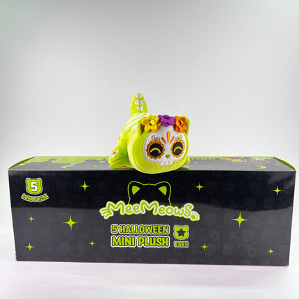 Aphmau MeeMeows 5” Green Sugar Skull Cat, Halloween (6 inch): New