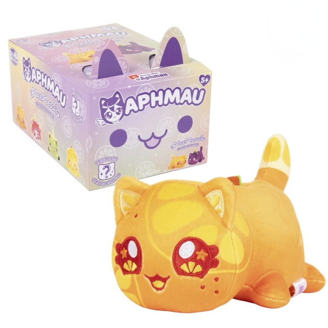 Aphmau MeeMeows 6” Orange Cat, Fruit Cats, Limited Edition (6 inch): New in Box