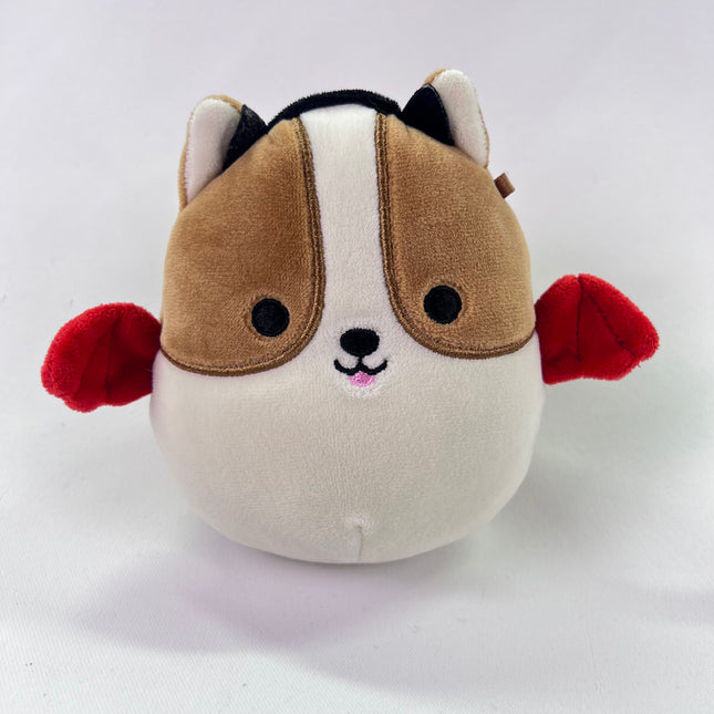 Squishmallows 5” Reginald Devil Bat Corgi W Wings, Halloween: Orphan
