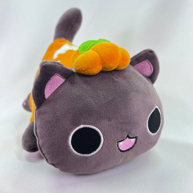Aphmau Inspired 8” Pumpkin Cat, Halloween (8 inch): New