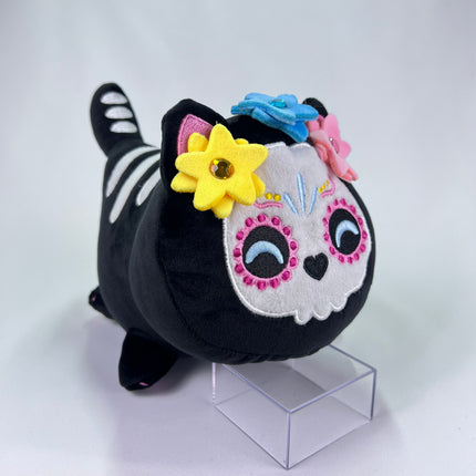 Sugar Skull Cat 8”, Halloween