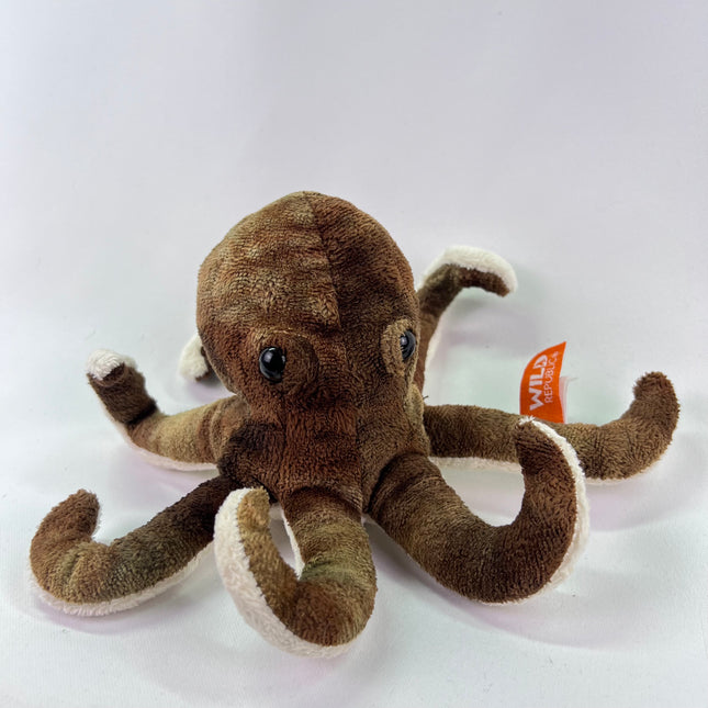 Wild Republic 5” Octopus, Brown: Orphan