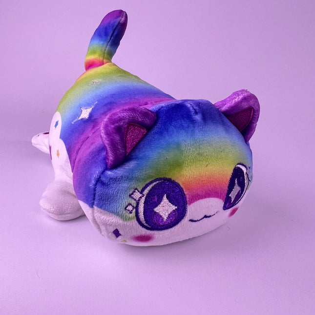 Aphmau MeeMeows 6” Rainbow Cat, Celestial (6 inch): Orphan - Ink on Tag