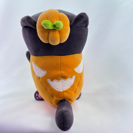 Aphmau Inspired 10” Pumpkin Head Cat, Halloween (10 inch): Orphan