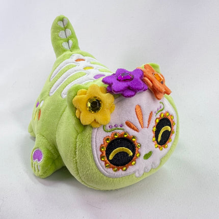 Aphmau MeeMeows 6” Green Sugar Skull, Litter One, Halloween (6 inch): Orphan