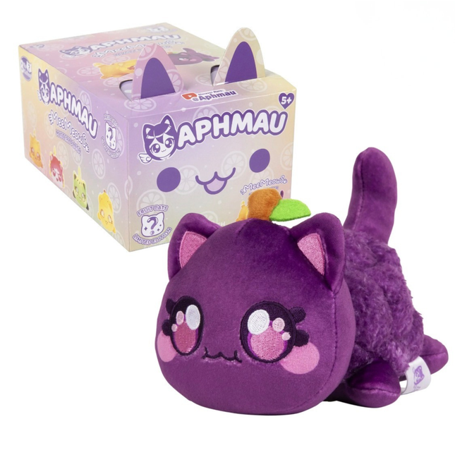 Aphmau MeeMeows 6” Grape Cat, Fruit Cats, Limited Edition (6 inch): New in Box
