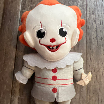 IT Clown with Paper Boat, Felt Clothes: Orphan