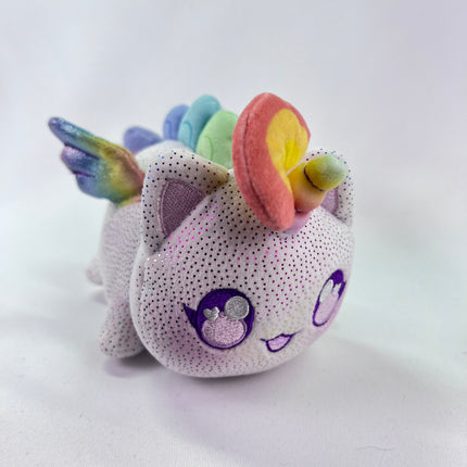 Aphmau MeeMeows 6” Rainbow Unicorn Cat, Secret Glitter Edition, Unicorns Litter (6 inch): Orphan