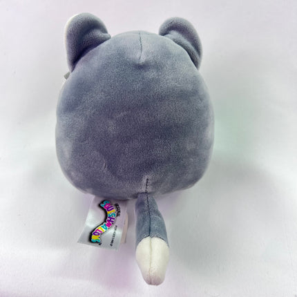 Squishmallows 4.5” Floxie Grey Fox W/ Pumpkin Bucket, Halloween: Orphan