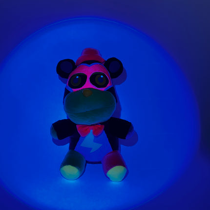 Funko Plush Five Nights At Freddy's (FNAF), Black Light GlamRock Freddy: Orphan