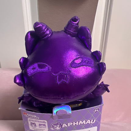 Aphmau MeeMeow 6” Amethyst Dragon Cat, Gemstone Dragons, Limited Edition: Open Box