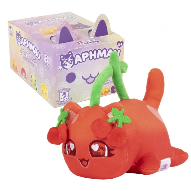 Aphmau MeeMeows 6” Cherry Cat, Fruit Cats, Limited Edition (6 inch): New in Box