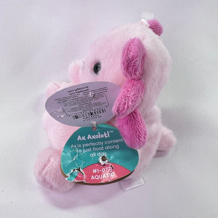 Palm Pals Ax Axolotl, Aquatic: New with Tags