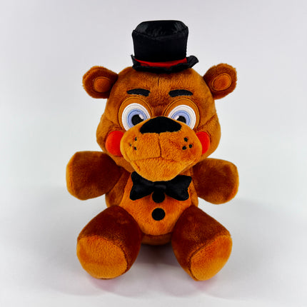 Jazwares Five Nights At Freddy's (FNAF) Toy Freddy, 8 inch Plush Wave 2 Glow-in-the-Dark Eyes: Orphan