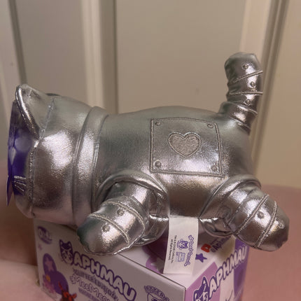 Aphmau MeeMeow 6” Silver Robot Cat, From the Vault: New With Tags