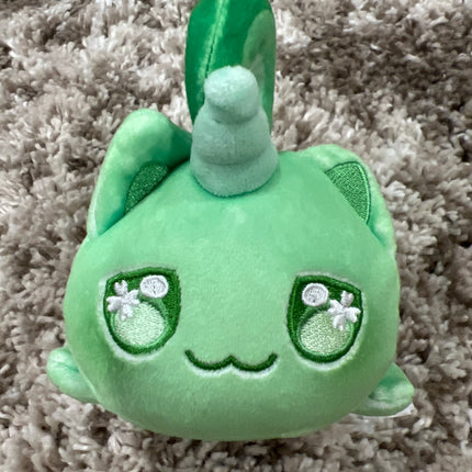 Aphmau MeeMeow 6” Green Unicorn Cat, Unicorns, Limited Edition: Orphan