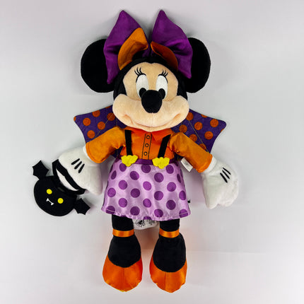 Disney Halloween Minnie Mouse 15” Bat Polka Dot Costume Trick or Treat Plush: Orphan