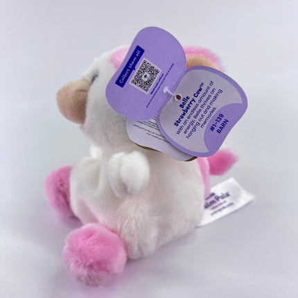 Palm Pals, Belle Strawberry Cow, Barn: New with Tags
