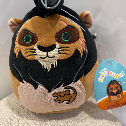 Squishmallows 6” Scar from The Lion King