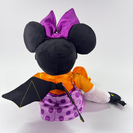 Disney Halloween Minnie Mouse 15” Bat Polka Dot Costume Trick or Treat Plush: Orphan