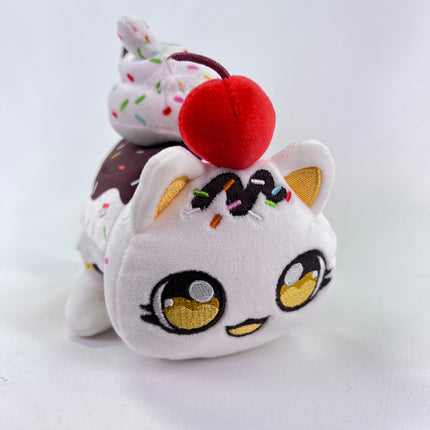 Aphmau MeeMeows 6” Vanilla Ice Cream Cat, Ice Cream, Limited Edition (6 inch): Orphan