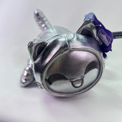 Aphmau MeeMeows 6” Silver Robot Cat, From the Vault (6 inch): New With Tags