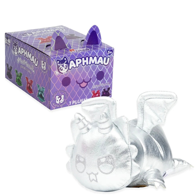 Aphmau MeeMeows 6” Silver Dragon Cat, Gemstone Dragons, Limited Edition (6 inch): New in Box