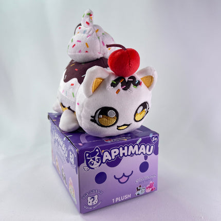 Aphmau MeeMeows 6” Vanilla Ice Cream Cat, Ice Cream Limited Edition (6 inch): New - Open Box