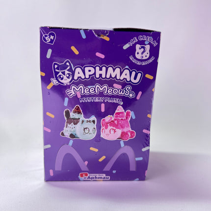 Aphmau MeeMeow 6” Vanilla Ice Cream Cat, Ice Cream, Limited Edition: Sealed NWT