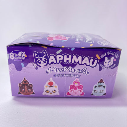 Aphmau MeeMeow 6” Vanilla Ice Cream Cat, Ice Cream, Limited Edition: Sealed NWT
