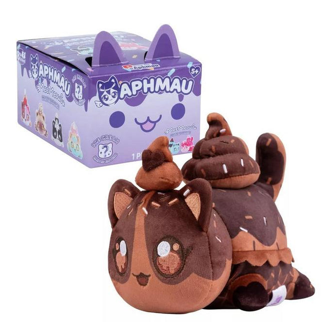 Aphmau MeeMeows 6” Chocolate Ice Cream Cat, Ice Cream, Limited Edition (6 inch): New in Box