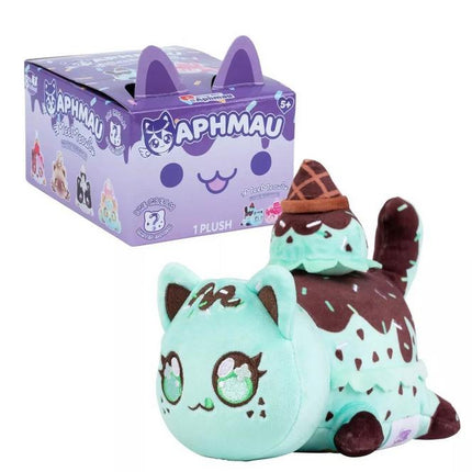 Aphmau MeeMeow 6” Mint Chip Ice Cream Cat, Ice Cream, Limited Edition: Sealed NWT