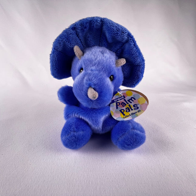 Palm Pals, Tank Triceratops, Prehistoric: New with Tags