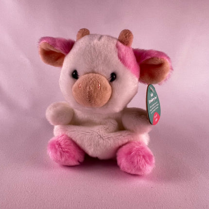 Palm Pals, Belle Strawberry Cow, Barn: New with Tags