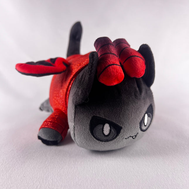 Aphmau MeeMeows 6” Shadow Aaron Cat, Aphmau & Friends, Litter 6, Halloween (6 inch): Orphan