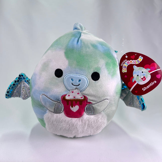 Squishmallow 5" Shantira Valentine's Day Dragon: New with Tags